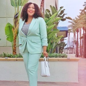 A New Day Mint Green Blazer size 16